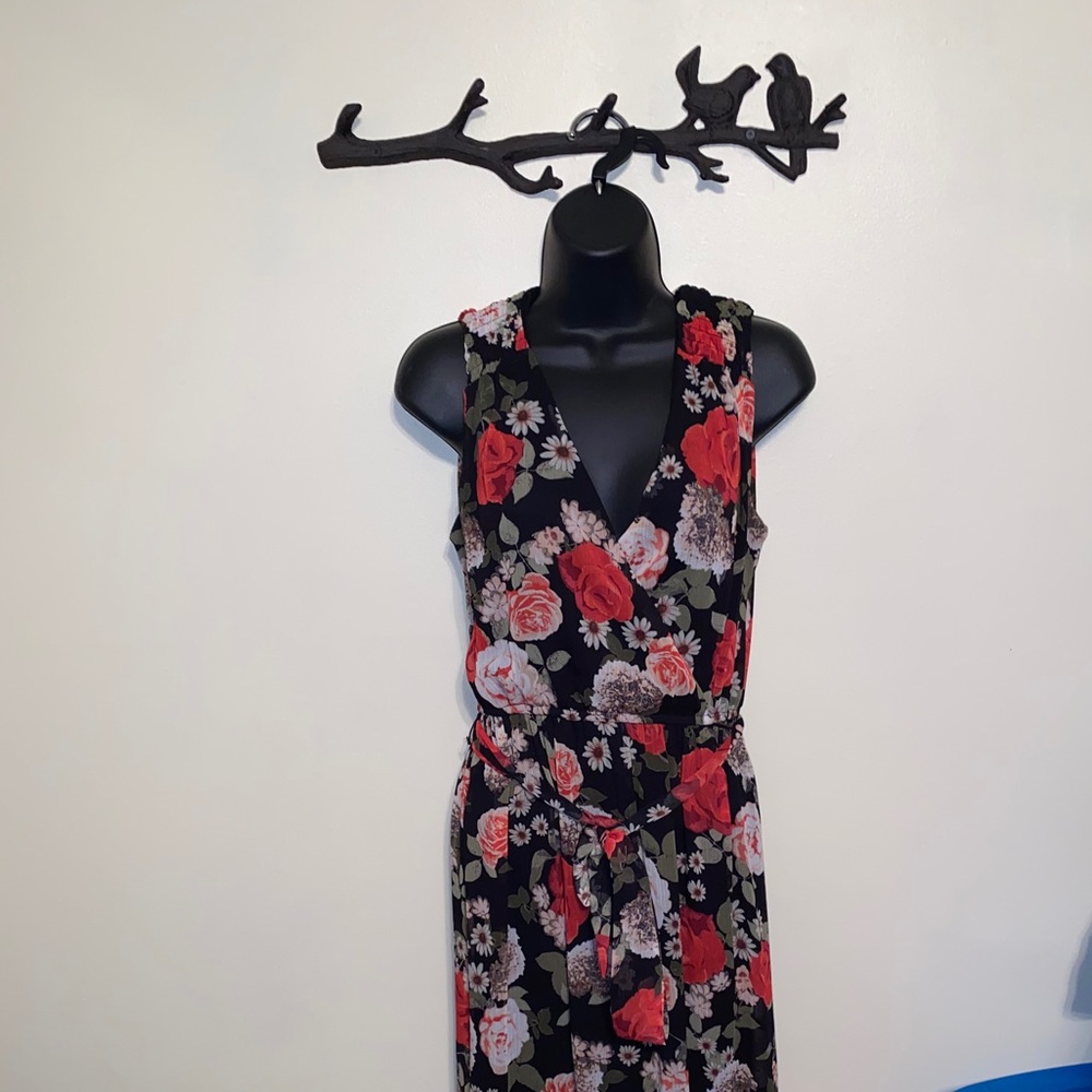 Beauty and The Beast Floral Dress